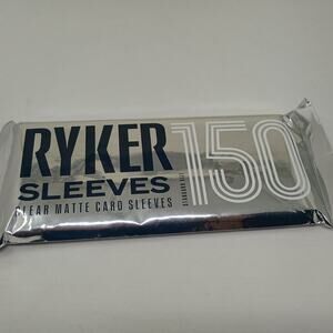 Ryker 150 Clear Matte Standard Size Card Sleeves New